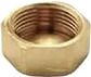Yellow-brass female cap 3/4″