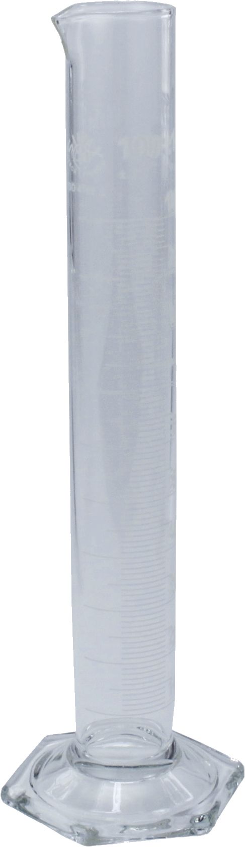 Messzylinder 100ml 240×31,3mm Glas