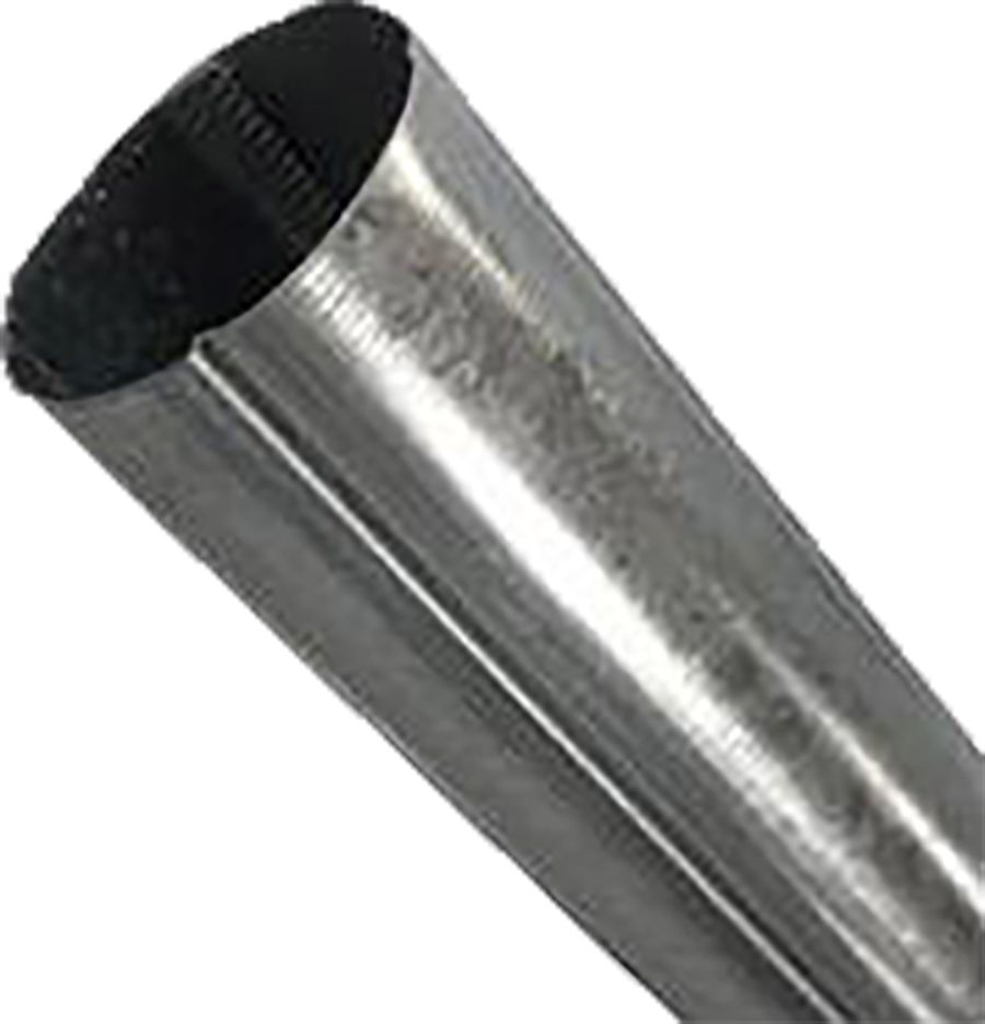 Metal training stake zinced Ø27×0,5mm L=250cm