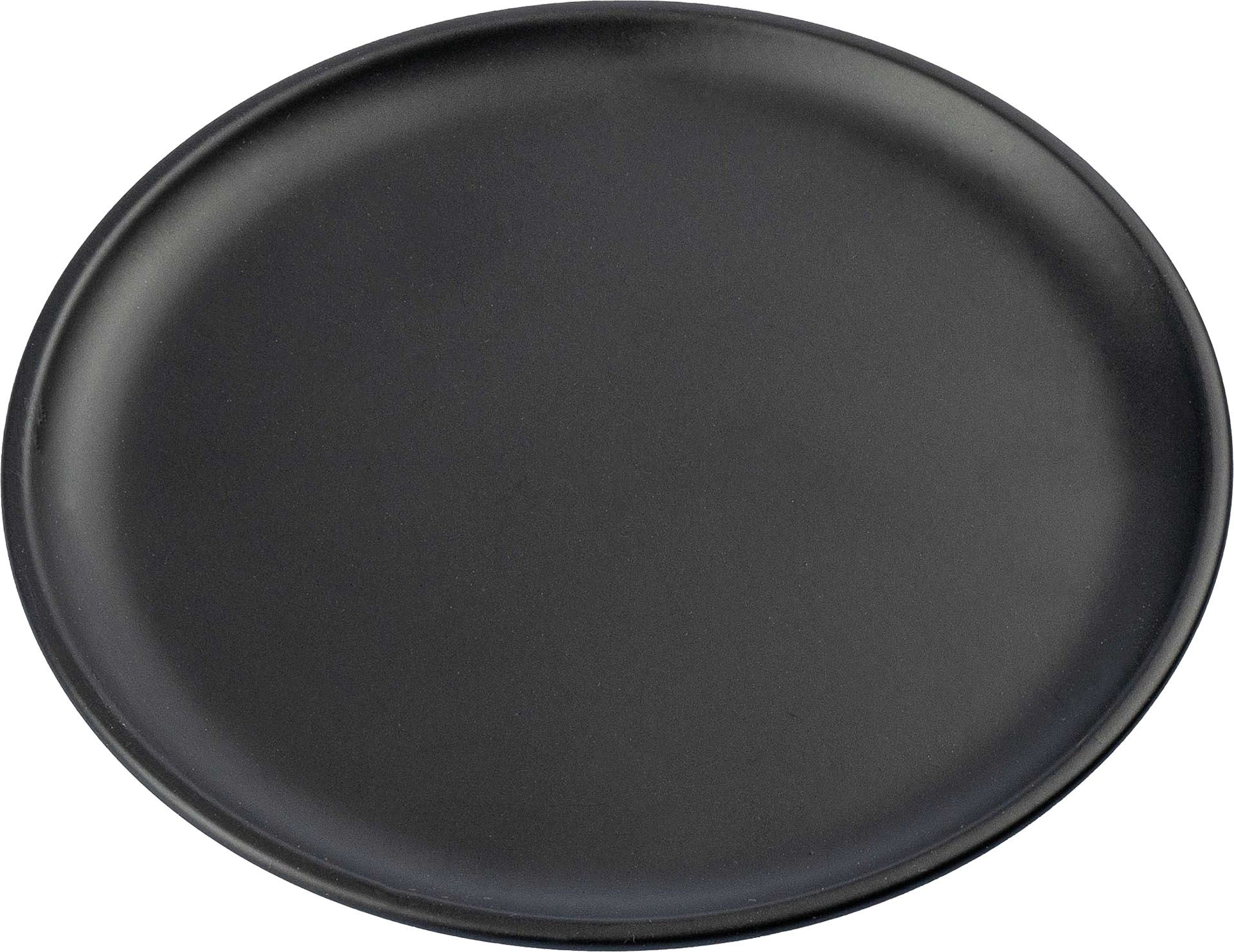 Metallteller rund schwarz Ø100mm