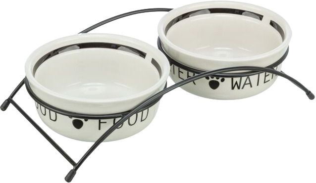 Napf Keramik Eat on Feet SET 2×0,6l/Ø15cm TX24641