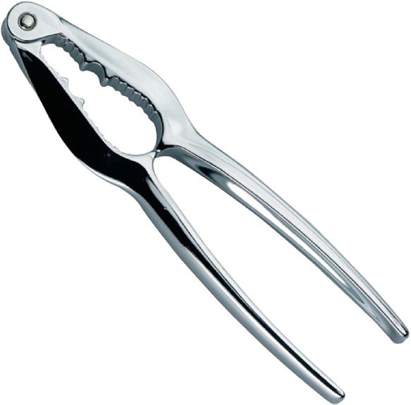 Nutcracker chrome-plated