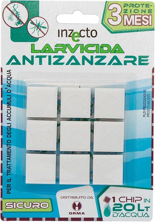 Orma Mosquito Chips 9St/Blister 24/Ka