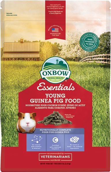 Oxbow guinea pig complete feed Young 2,27KG