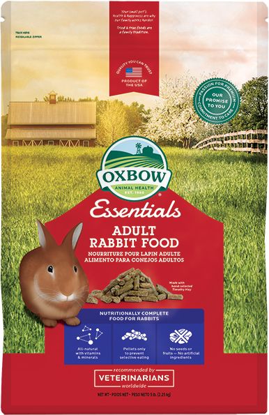 Oxbow Zwergkaninchen Adult Futter 2,27KG
