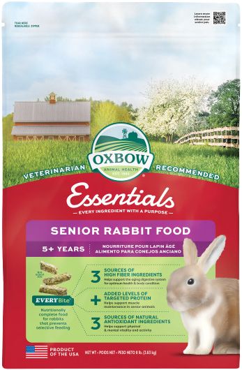 Oxbow Dwarf rabbit feed Senior 1,81KG