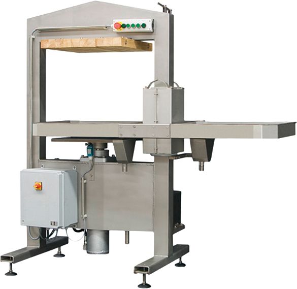 Pressa tipo pack rotativa inox 600kg/h automatica