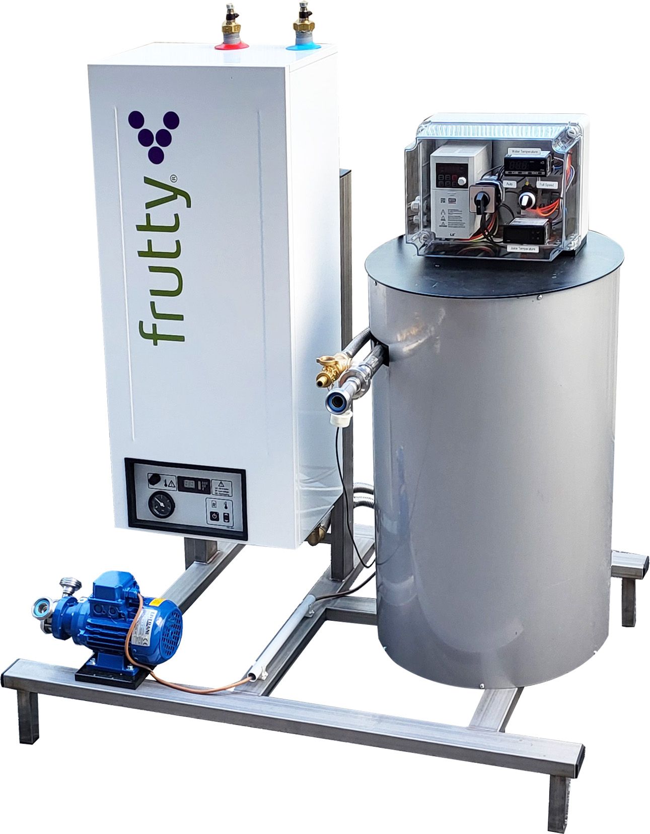 Pasteuranlage frutty 160/250lt/h elektr.16-24kW Auto