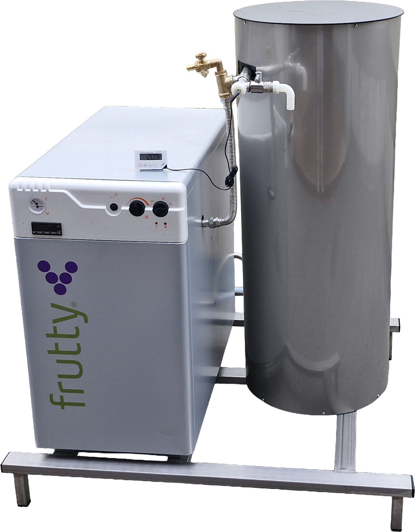 Pasteuranlage frutty 450lt/h+Diesel manuell