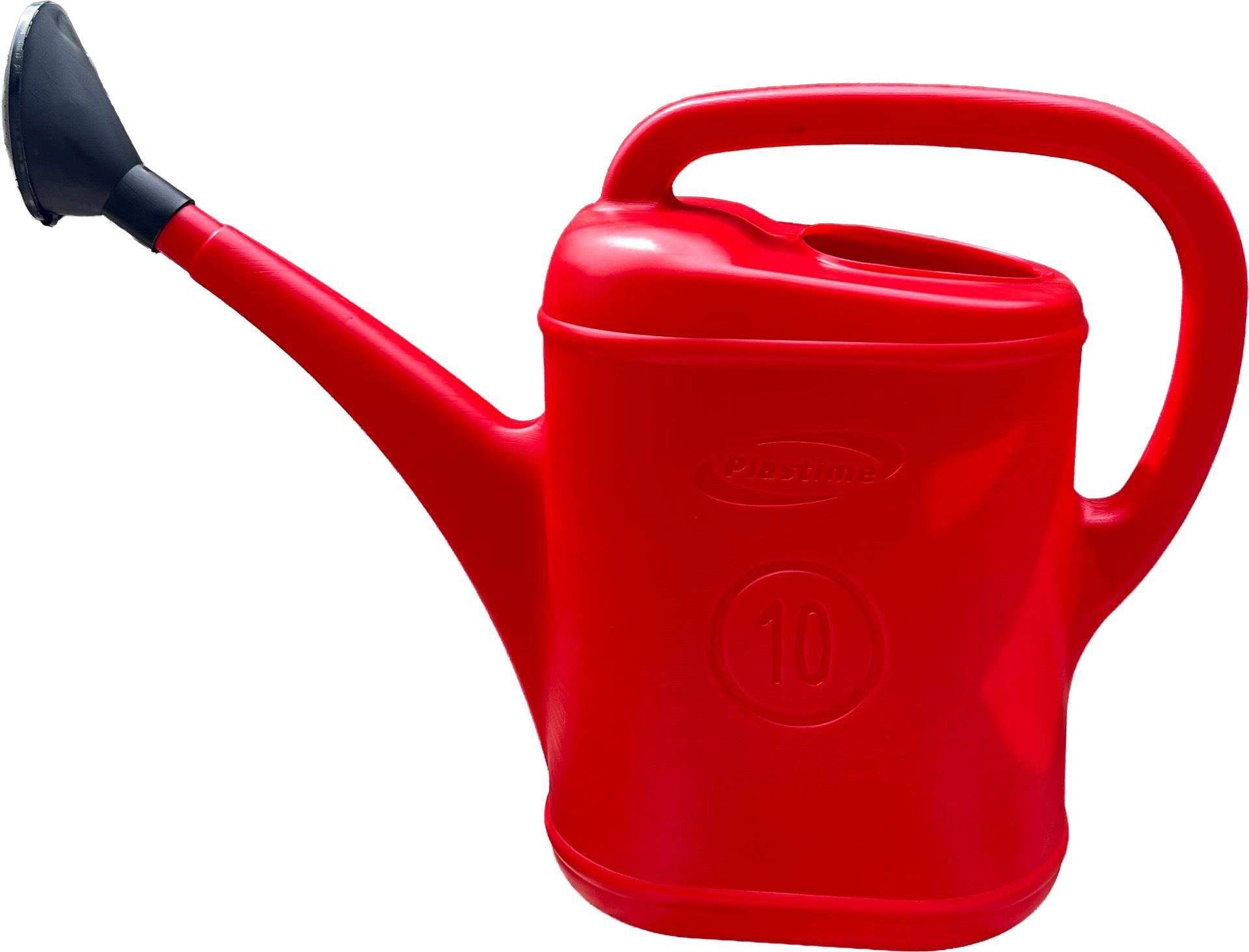 Gießkanne 10lt mit Brause rot
