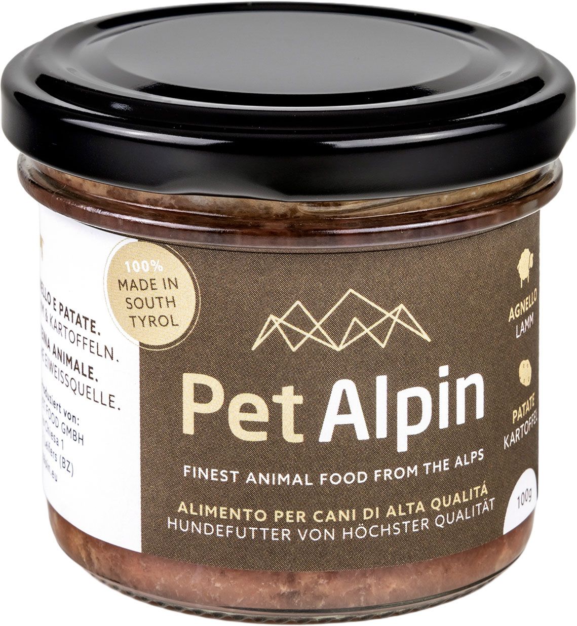 PetAlpin Ragù di Agnello&Patate 180 gr.
