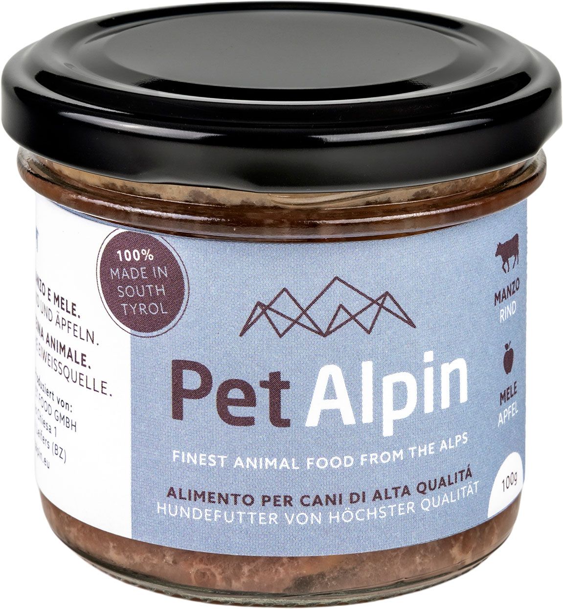 PetAlpin Dog Goulash wtih Beef&apple 180 gr.