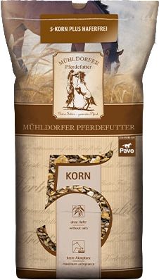 Pferd Mühldorfer 5-Korn Plus haferfrei 20 kg