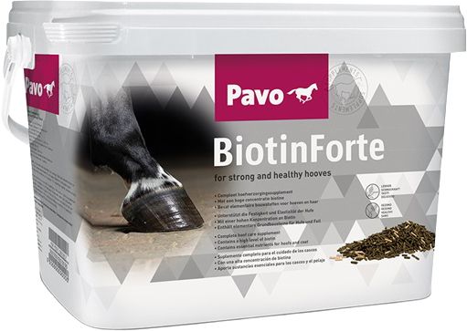 Horse Pavo ‚BiotinForte‘ supplementary feed 3kg