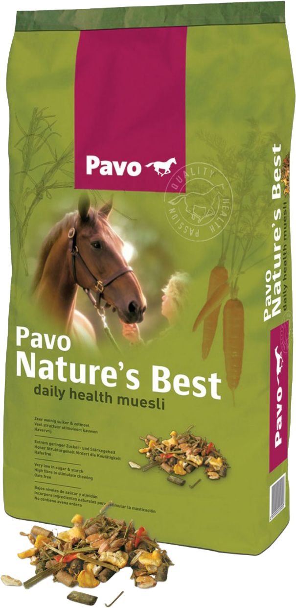 Pferd Pavo Nature’s Best Müsli 15kg 40/P