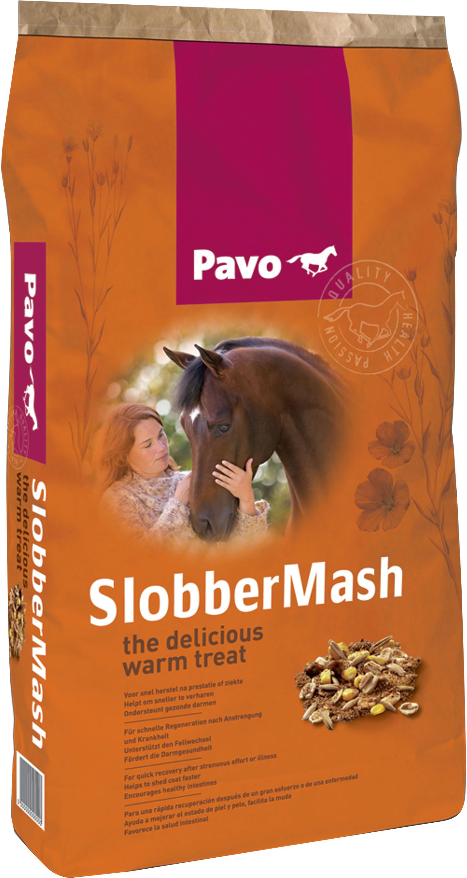 Pferd Pavo SlobberMash Kraftfutter 15kg 40/P