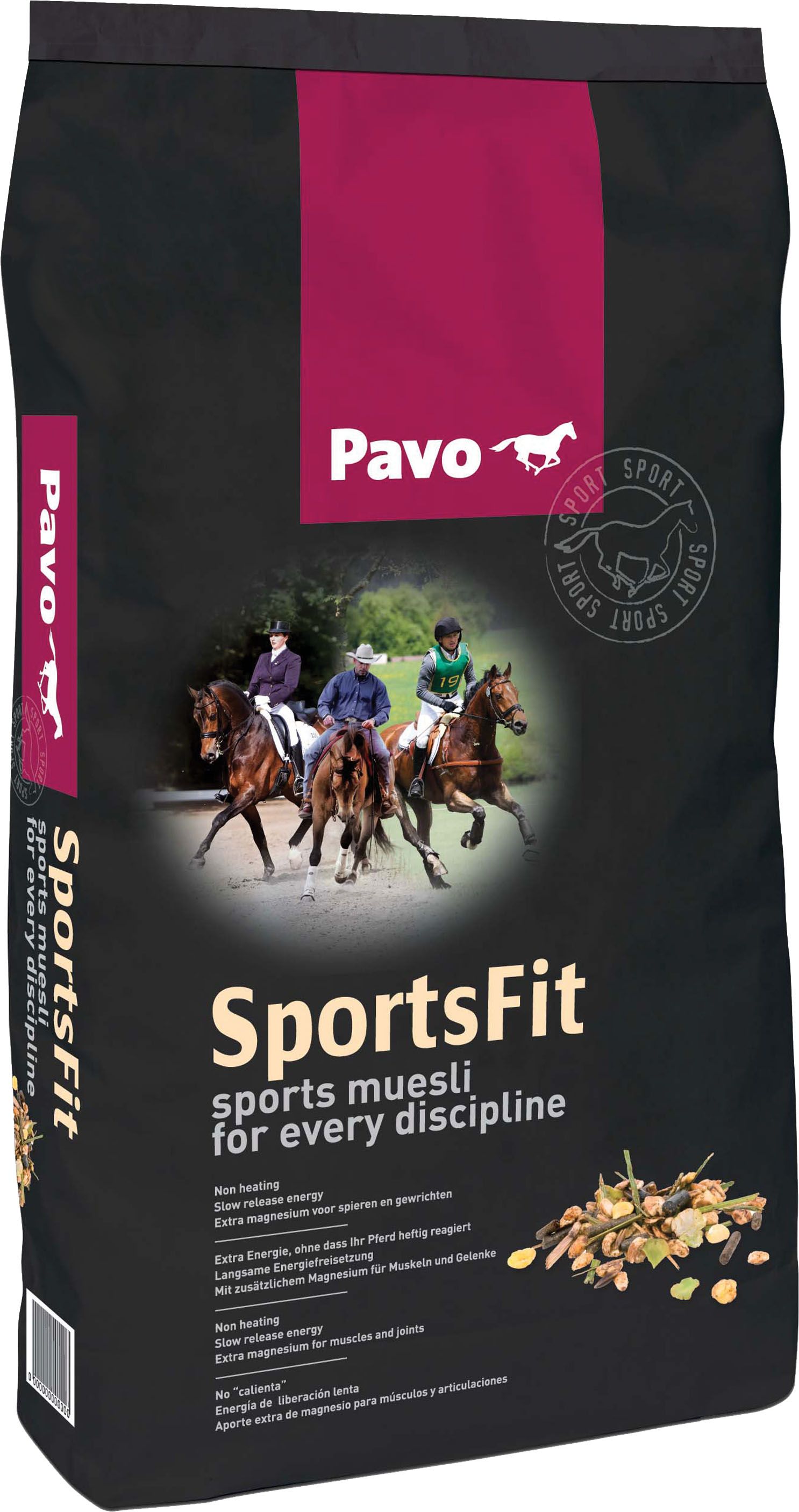 Cavalli Pavo ‚SportsFit‘ muesli 15kg 40/P