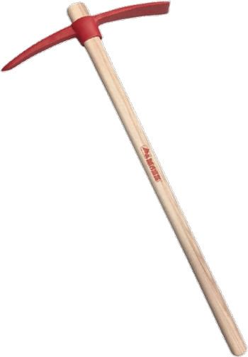 Pickel gehärtet mit Holzstiel 1500gr