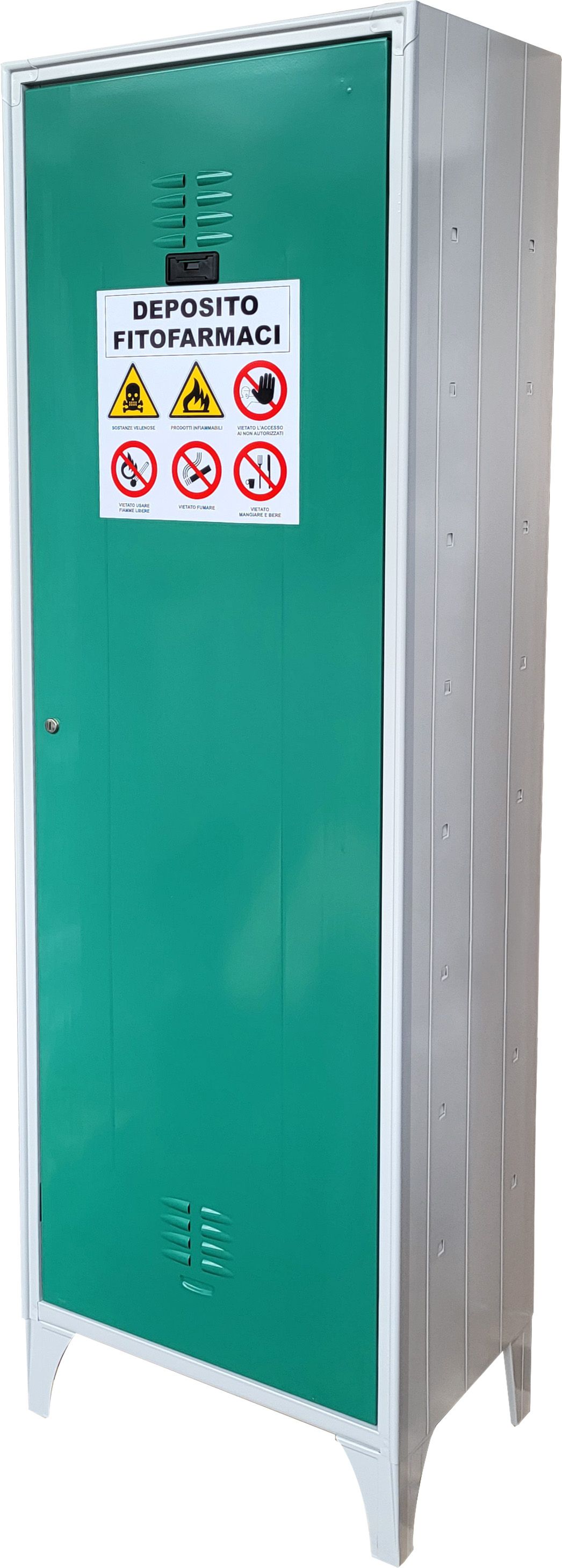 PSM Schrank IMF200 60x40x195 5 Wannen kpl+Füße