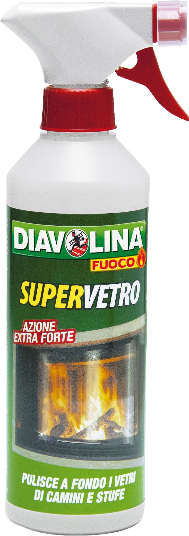 Cleanser for fireplace windows „Supervetro“ 500ml