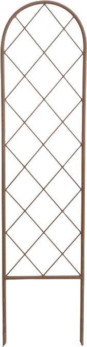 Trellis metal 30x120cm dark brown