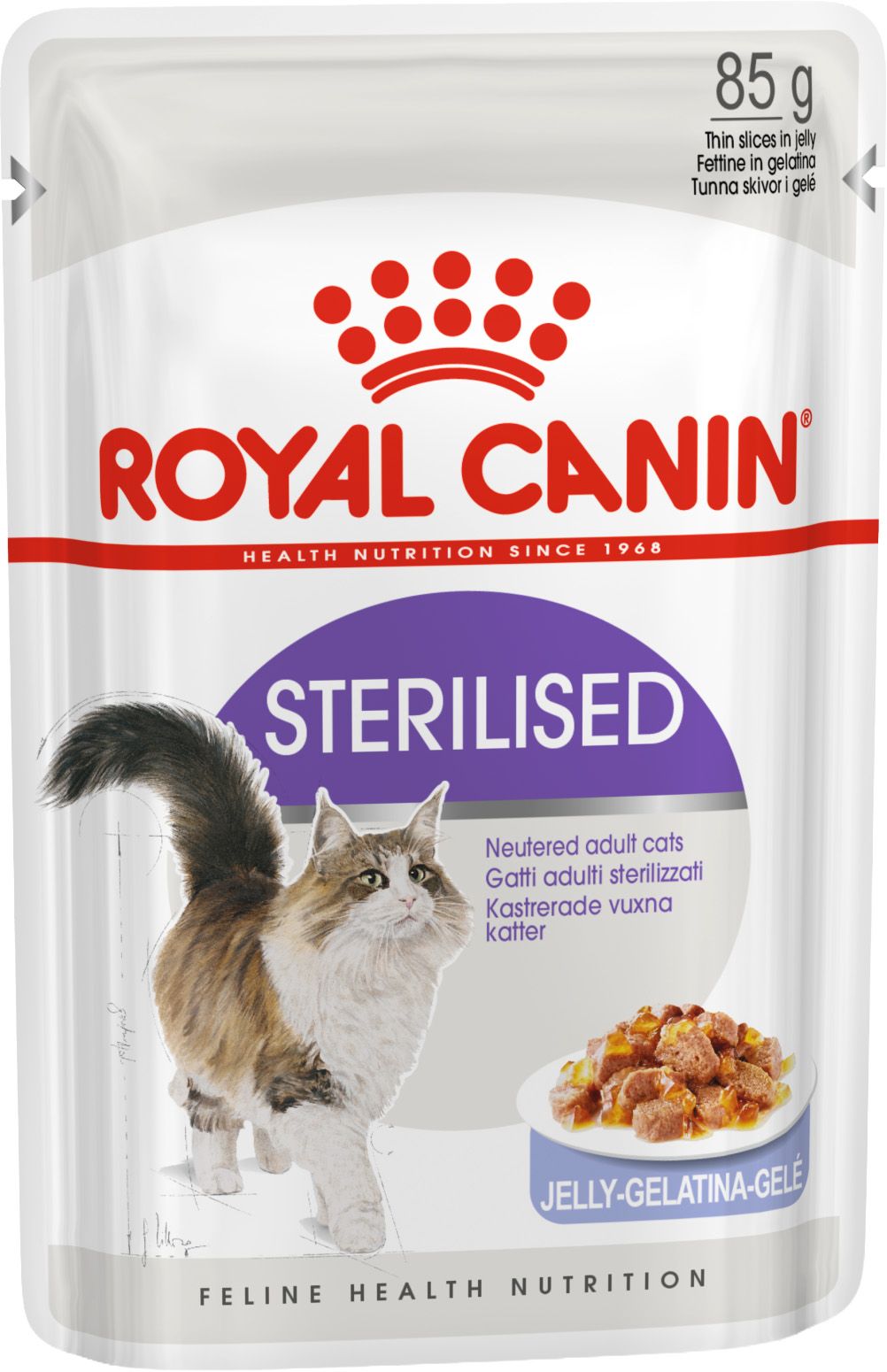 RC CAT FHN WET Sterilised jelly GR 85