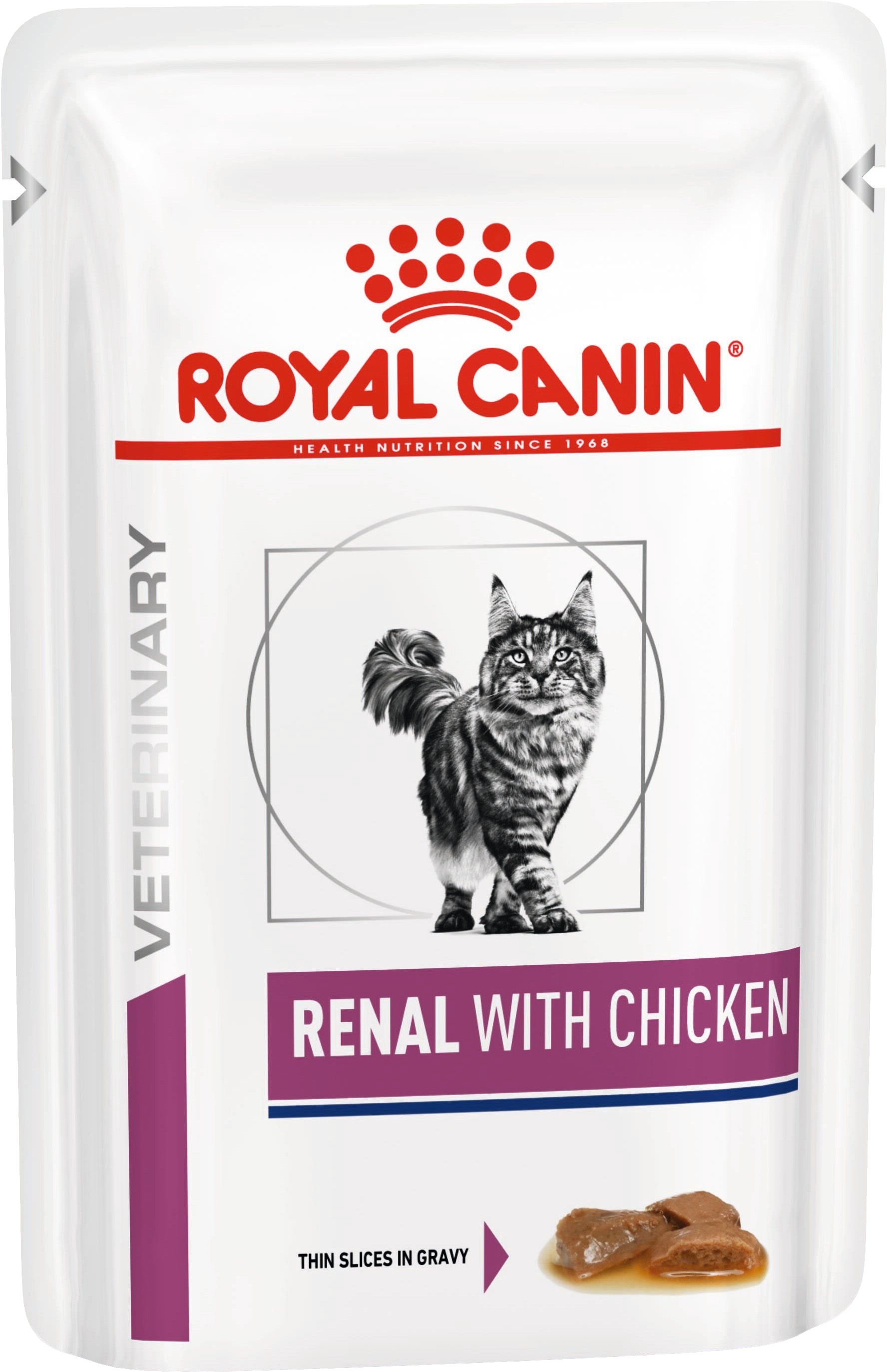 RC CAT VHN Wet Renal Chicken 85GR