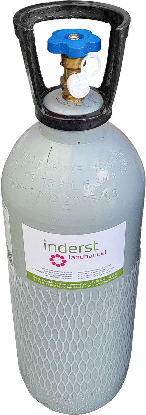 Gas Füllung 14lt Kohlenstoffd Carbagon E290 CO2 (TresC)
